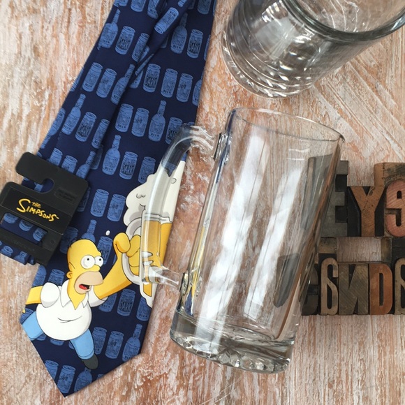 🍺BRIEFLY STATED “The Simpson’s” Homer/🍺 Mug Tie - Picture 4 of 8
